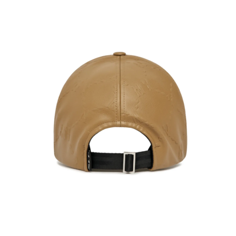 Mũ MLB New York Yankees Diamond Monogram Embossed Beige 3ACPM1226-50BGD