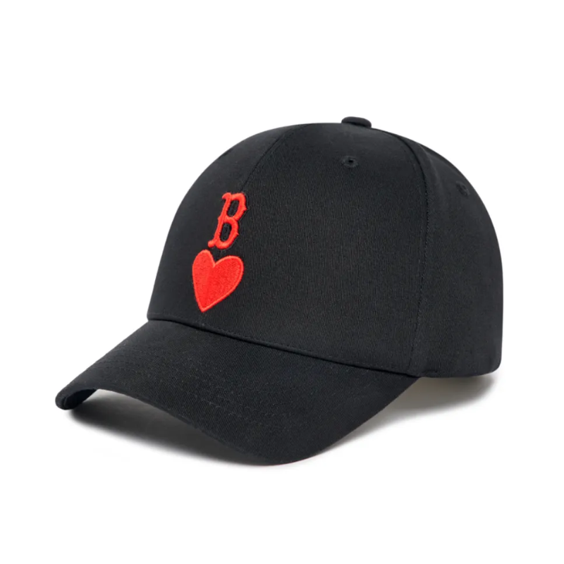 Mũ MLB Heart Structured Ball Cap Boston Red Sox Black 3ACPH013N-43BKS 