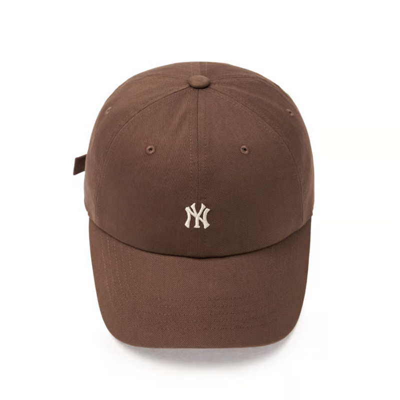 Mũ MLB Nano Logo Unstructured Ball Cap New York Yankees Brown 3ACPB045N-50BRS
