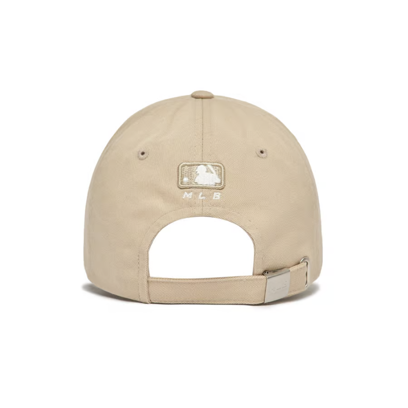 Mũ MLB Basic Waffen Unstructured Ball Cap New York Yankees Beige 3ACP7802N-50BGS