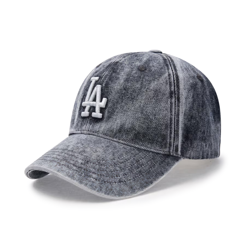 Mũ MLB Heavy Washing Unstructured Ball Cap LA Dodgers Dark Gray 3ACPVV45N-07CGS