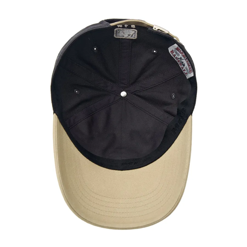 Mũ MLB Logo Color Block Unstructured Ball Cap New York Yankees Beige 3ACP3404N-50CGS