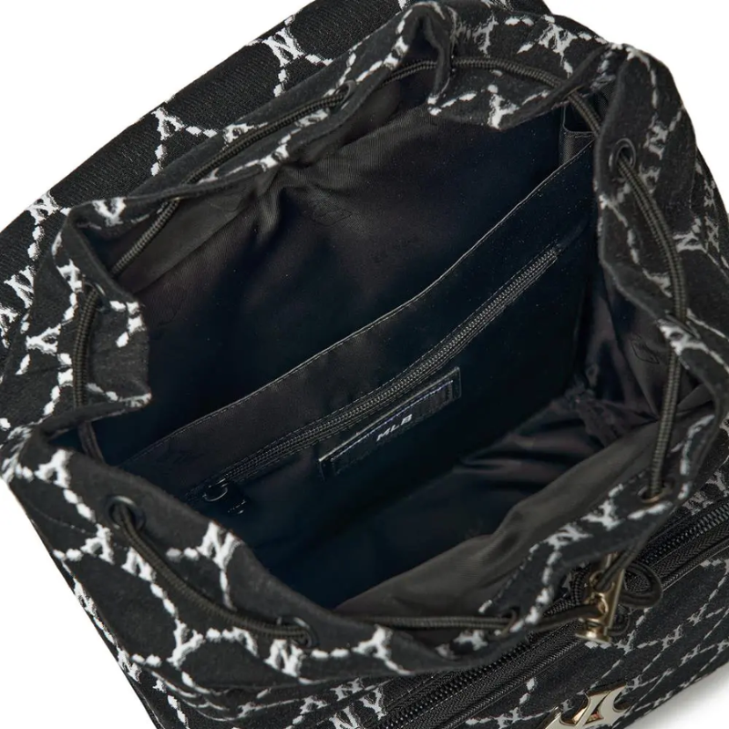 Balo Big Size MLB Monogram Diamond Jacquard New York Yankees Black