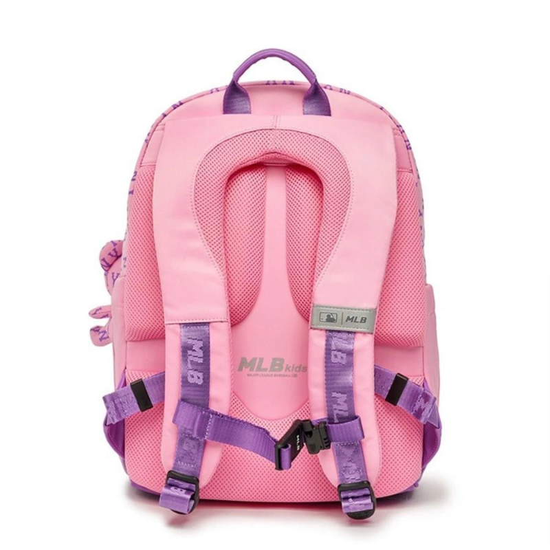 Balo School Bag MLB Korea [KIDS] Classic Mono New York Yankeees Pink