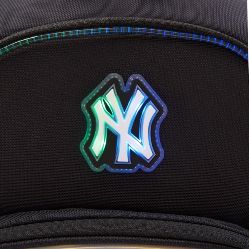 Balo School Bag MLB Korea [KIDS] Jack LED New York Yankees Black