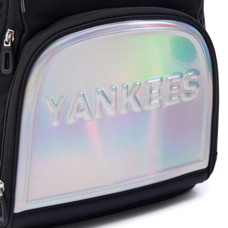 Balo School Bag MLB Korea [KIDS] Jack LED New York Yankees Black