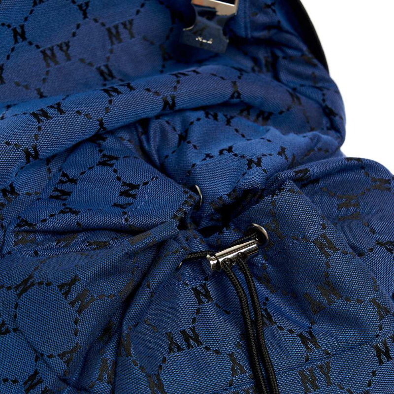 Balo Big Size MLB Korea Monogram Diamond Jacquard New York Yankees D.Blue