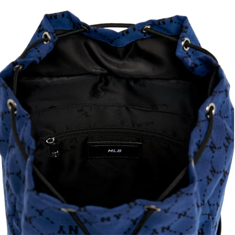 Balo Big Size MLB Korea Monogram Diamond Jacquard New York Yankees D.Blue