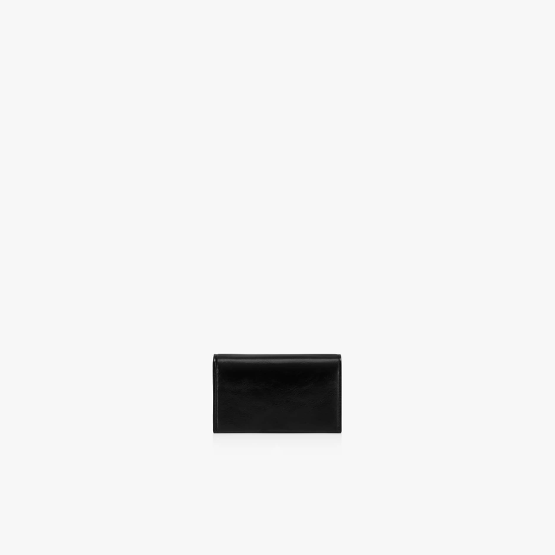 FLAMMA FLAP CARD WALLET - BLACK