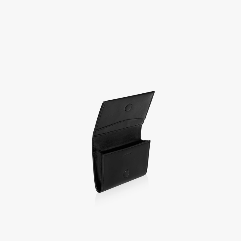 FLAMMA FLAP CARD WALLET - BLACK