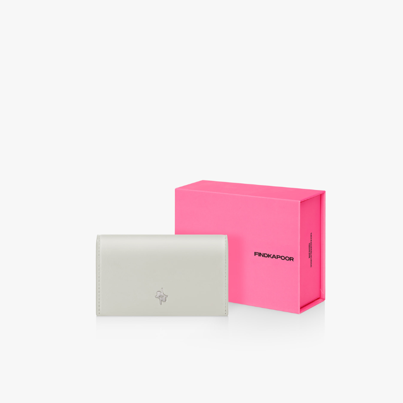 FLAMMA FLAP CARD WALLET - PALE GREEN