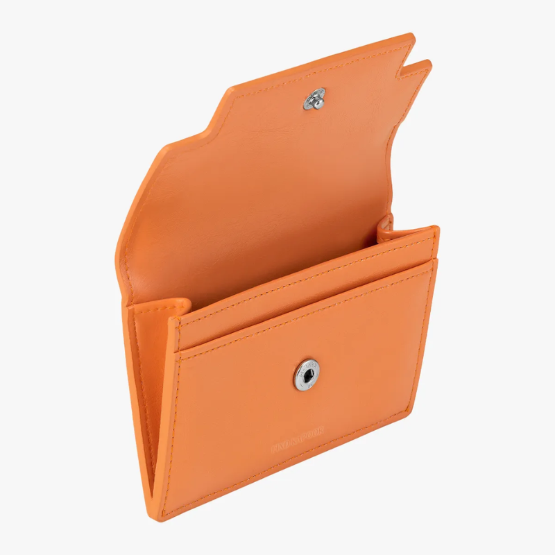 MARTY CARD WALLET CRINKLED - ORANGE