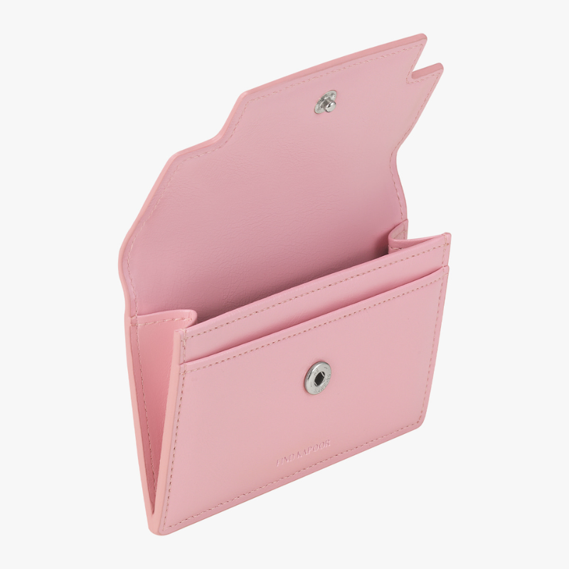 MARTY CARD WALLET CRINKLED - PINK