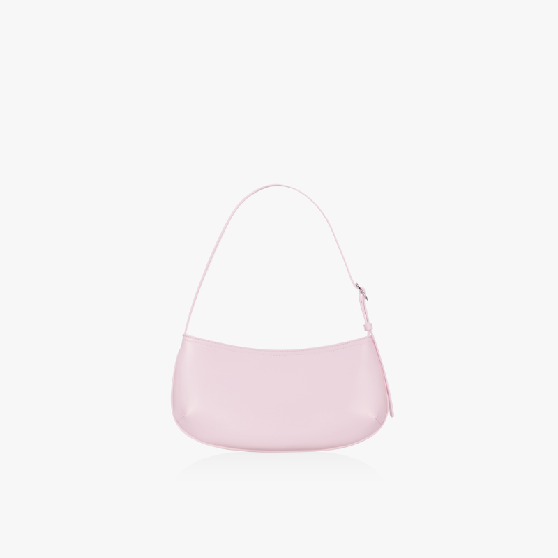 SLIM ARCH SHOULDER BAG - LIGHT PINK