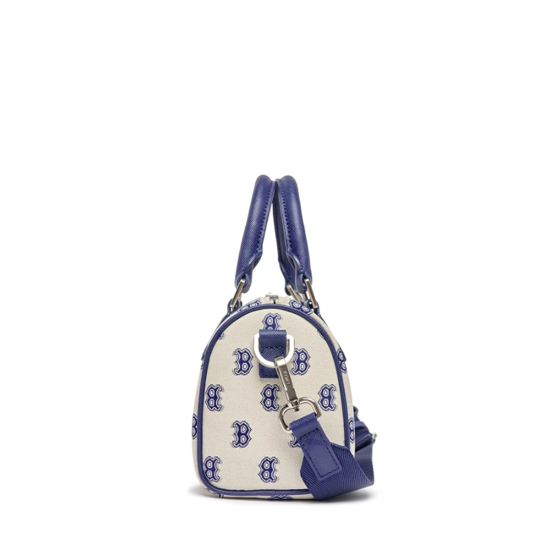 Túi đeo chéo MLB Classic Monogram Jacquard Boston Bag Boston Red Sox L.Beige