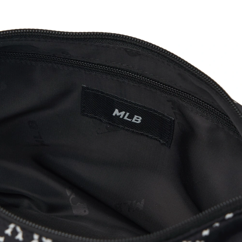 Túi đeo vai MLB Korea Dia Mono Sportive Hobo Bag New York Yankees Black