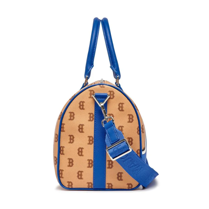 Túi du lịch MLB Dia Poritiv Coated Canvas Rich Boston Red Sox Cream