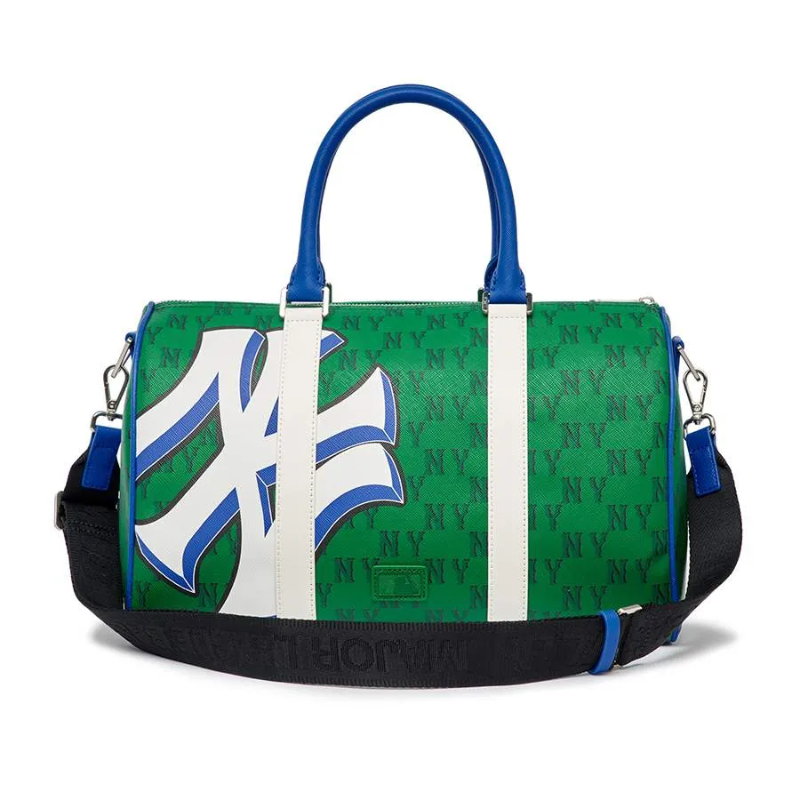 Túi du lịch MLB Dia Poritiv Coated Canvas Rich New York Yankees Green 