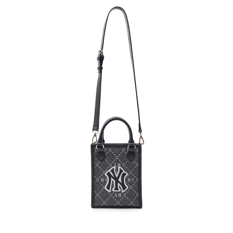 Túi Phone Pouch MLB Korea Diamond Monogram New York Yankees Black