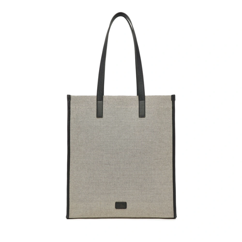 Túi Tote Bag MLB Basic Canvas Vertical New York Yankees Black