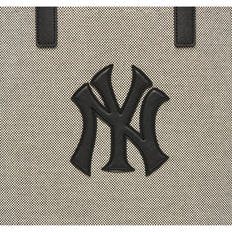 Túi Tote Bag MLB Basic Canvas Vertical New York Yankees Black