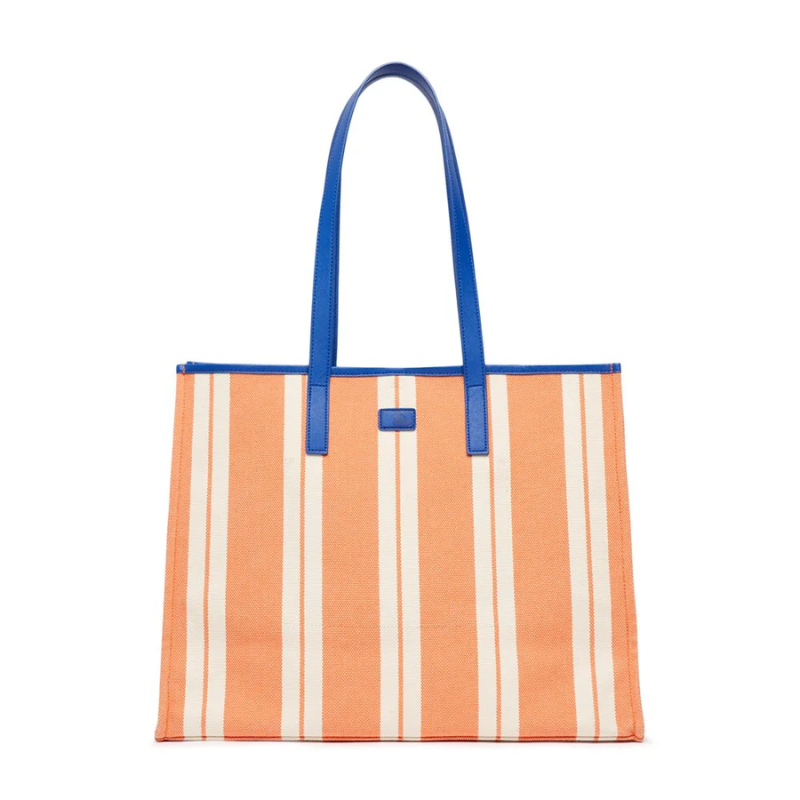 Túi Tote Bag MLB Ethnic Stripe New York Yankees L.Orange