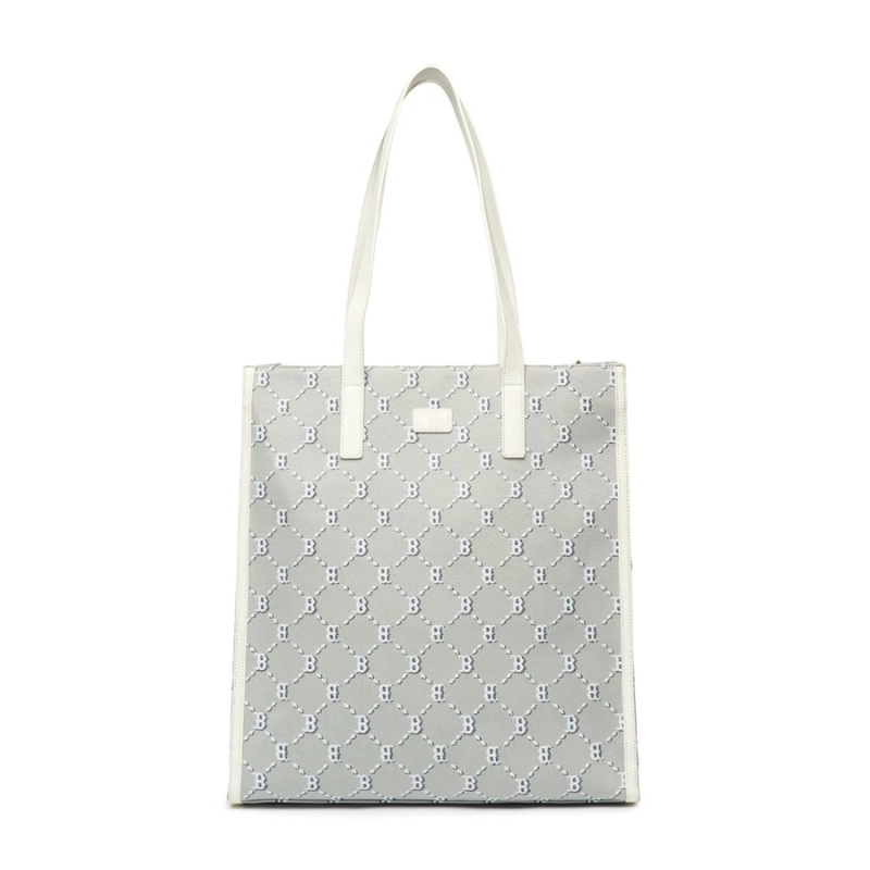 Túi Tote Bag MLB Mono Diamond Jackquard Boston Red Sox Grey